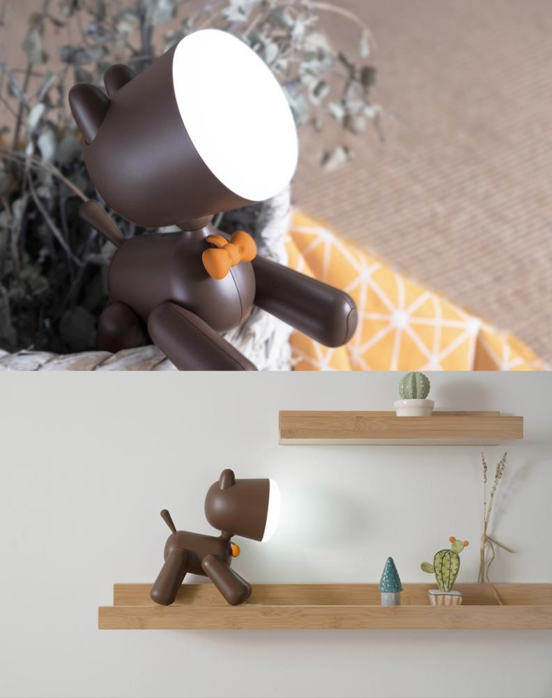 Puppy LED Desk Nightlight Lamp