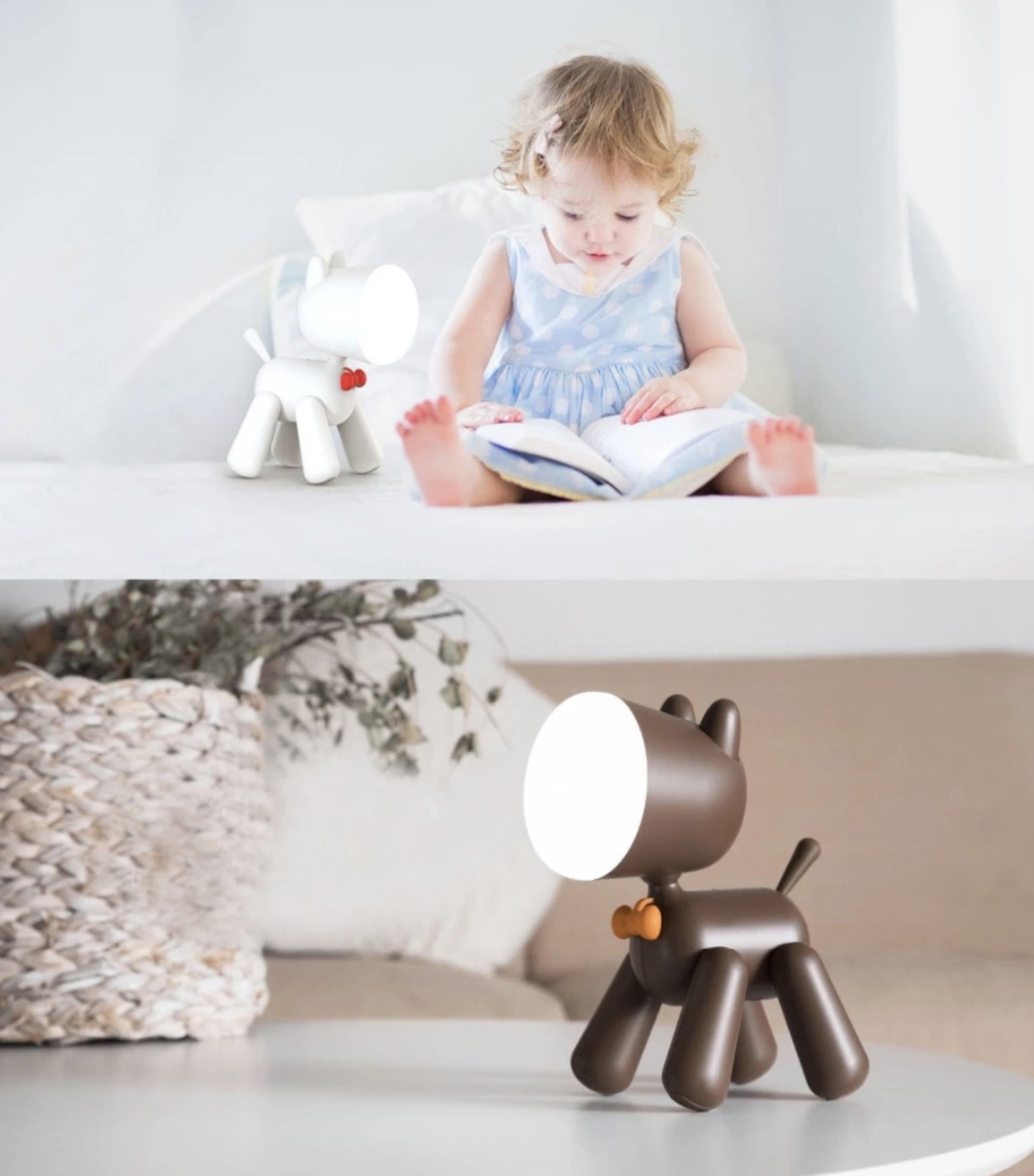 Puppy LED Desk Nightlight Lamp