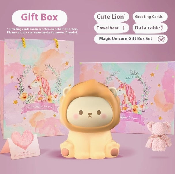 Cute Lion Night Light